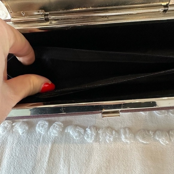 Vintage Rhinestones Clutch Evening Handbag - Picture 6 of 10